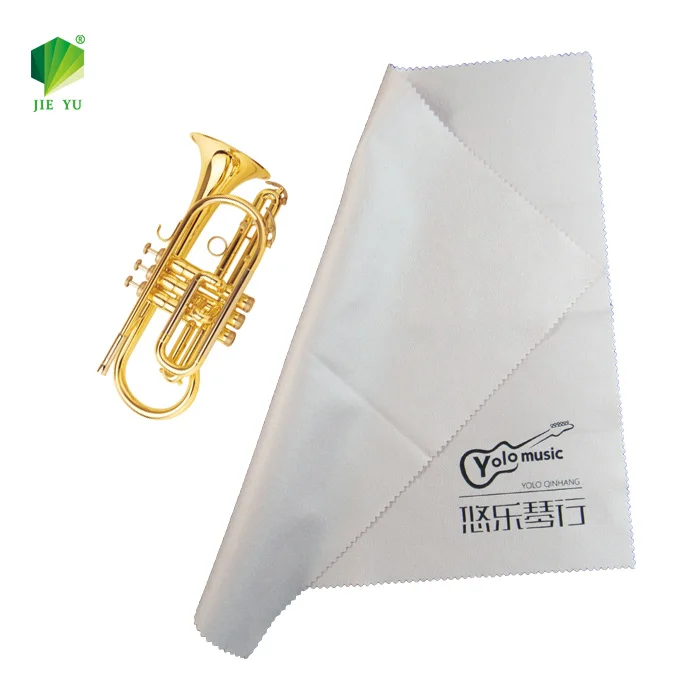 

custom music instrument microfiber guitar polishing cloth, Color is customized