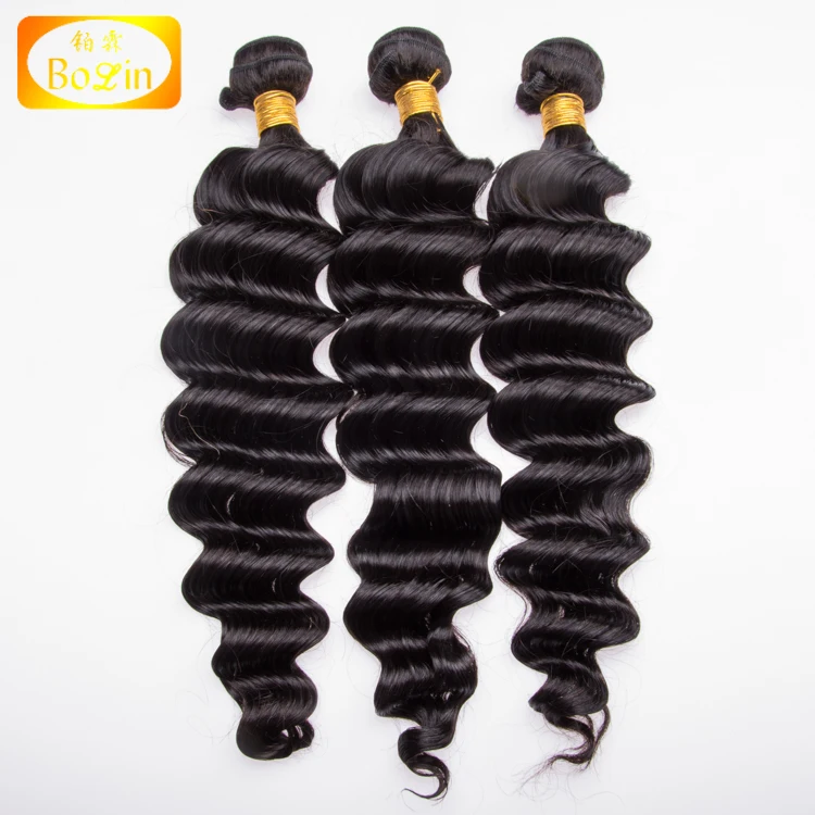 

wholesale loose deep brazilian unprocessed virgin hair weaving for black women, N/a