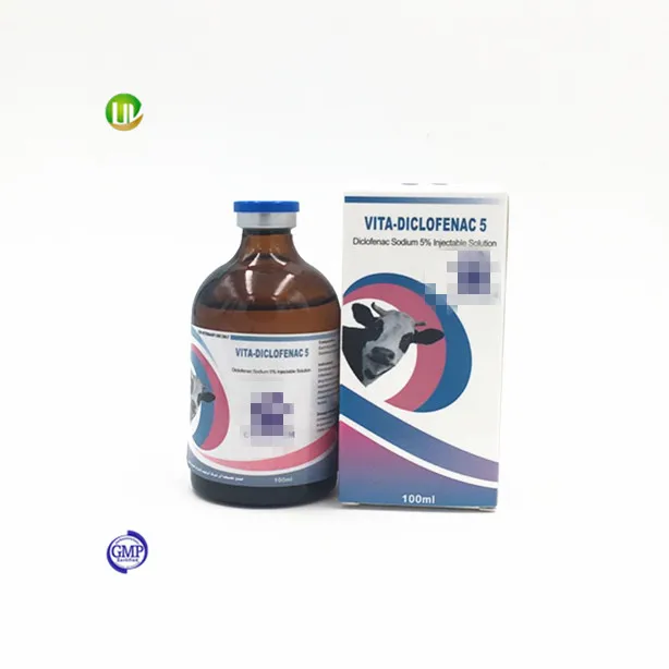 
gmp antibiotic analgesic medicine injection 5% diclofenac sodium 