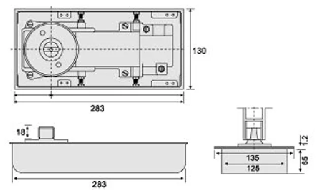 Ss 25 Double Swing Door Stainless Steel Casting Iron Heavy Floor Spring Buy Heavy Floor Spring Casting Heavy Floor Spring Stainless Steel Heavy