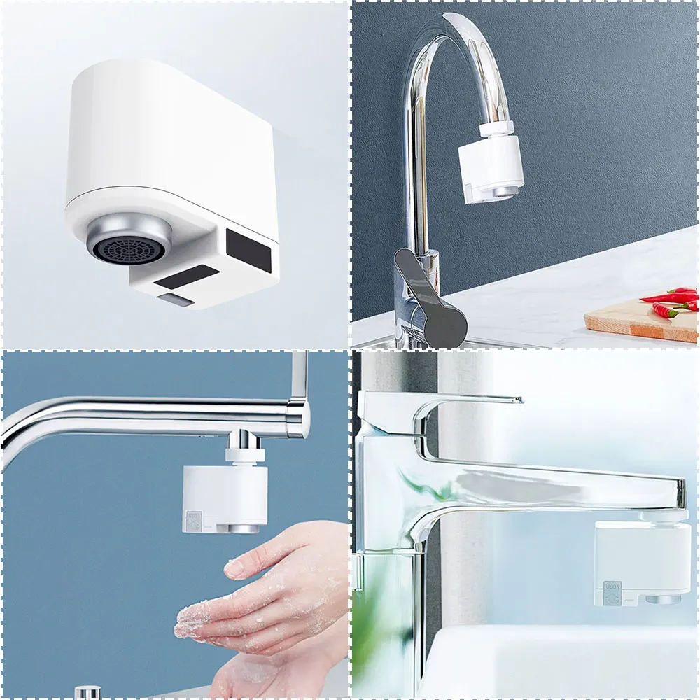 
Xiaoda Water Saving Shower Heads USB Charging Eco Sensor Water Saving Tap Aerator 