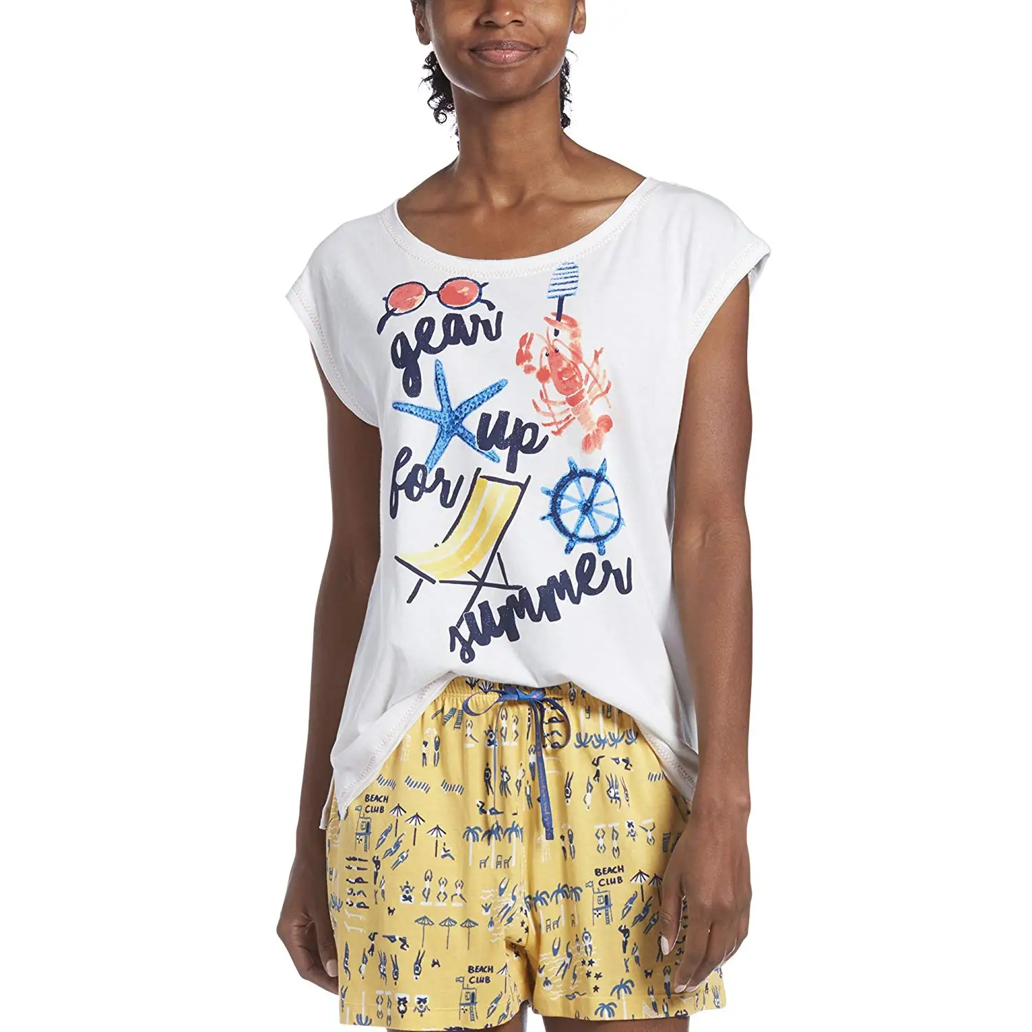 good hYOUman Suzanne Sleep Less Dream More Womens Long Sleeve Tee