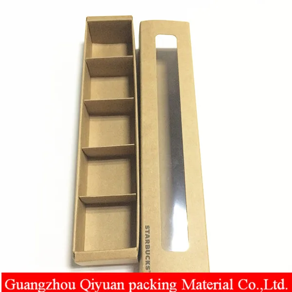 2018 Custom Printing Kraft Paper Cookie Packaging Cardboard Box