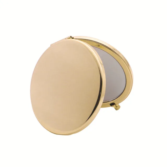 

Free Sample Metal Pocket Mirror Round Shape Rose Gold Mirror For Sale hand mirror, Rose gold , silver , purple ,blue ......