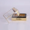creative perfume packing box with plastic lid