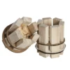 Natural Wood Firelighters - Wood Flame Fire Starters Great for Lighting Fires in Stoves, BBQ's, Pizza Ovens