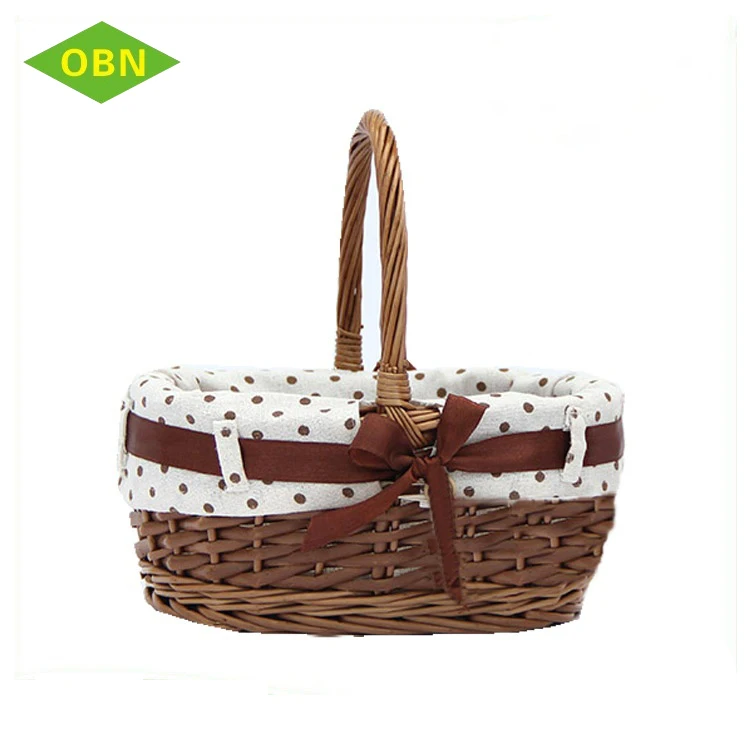 Cute Lovely Handmade Minuteness Gift Basket For Kids Wholesale Willow