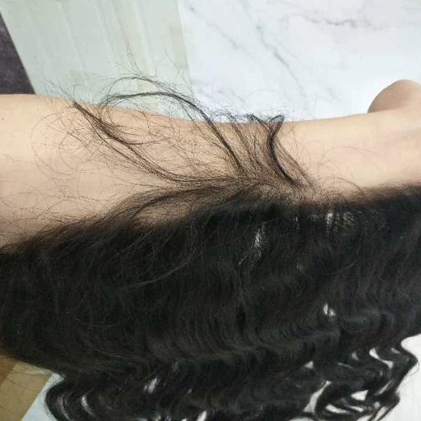 

Ear to Ear Best Quality Indian Hair Body wave Thin illusion Film Lace Fontal