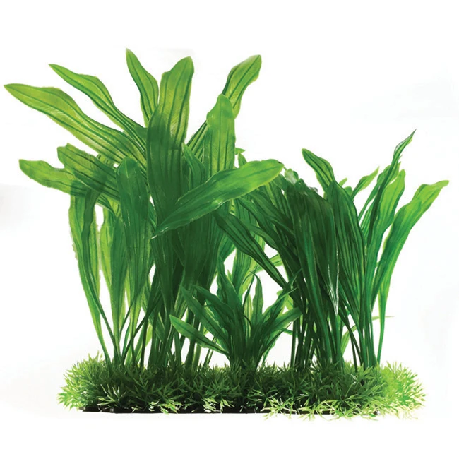 Wholesale Fish Tank Ornaments Aquarium Plastic Live Plants