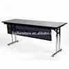 Foldable Study IBM Table with Folding Modesty Panel