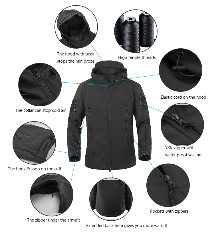 Softskin Lightweight Waterproof Breathable Fleece Warmer Jacket