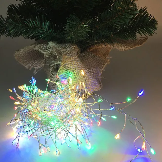 3m 150led firecrackers copper wire string light camping string