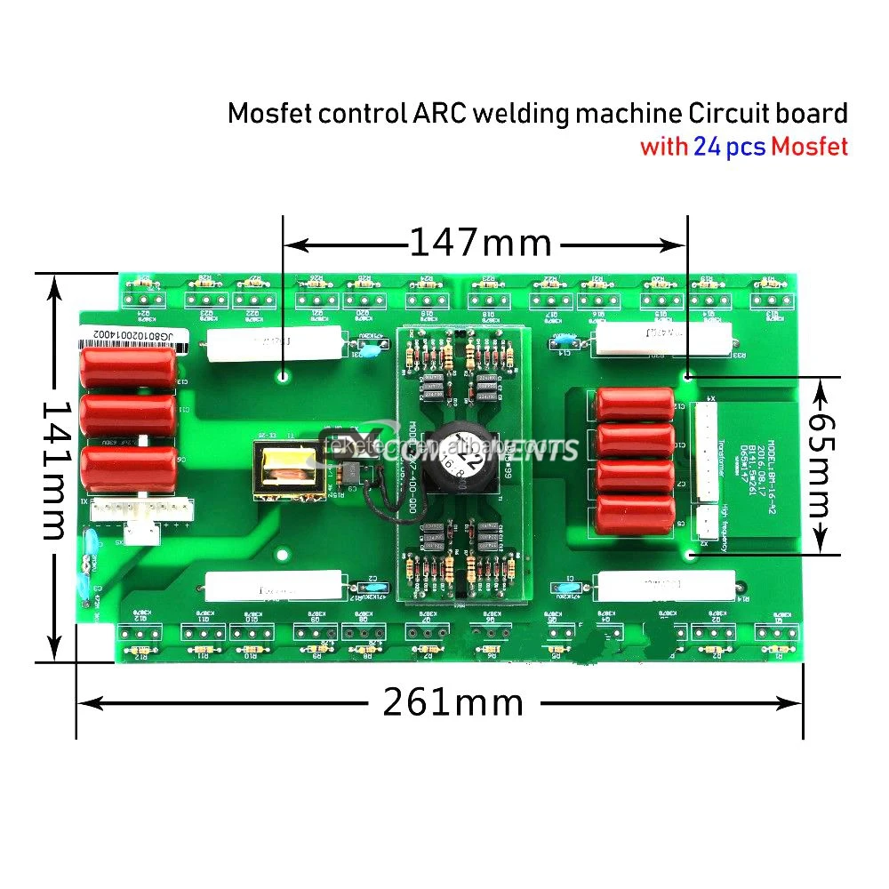 Arc Welding Machine Circuit Board Zx7500 Pcb With 24pcs Mosfet K3878