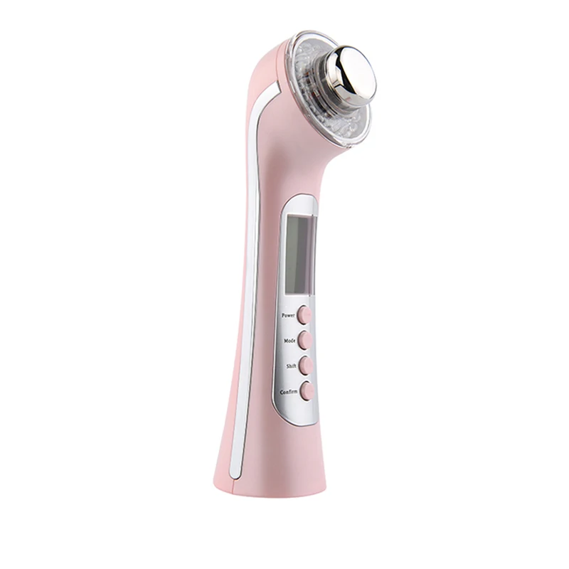 

Skin Care Tools Photon 3 Color 3Mhz Ultrasound Skin Tightening Home Use Beauty Device, White, pink , red, silver