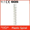 High Quality plastic spiral bind ring,plastic spiral ring for notebook