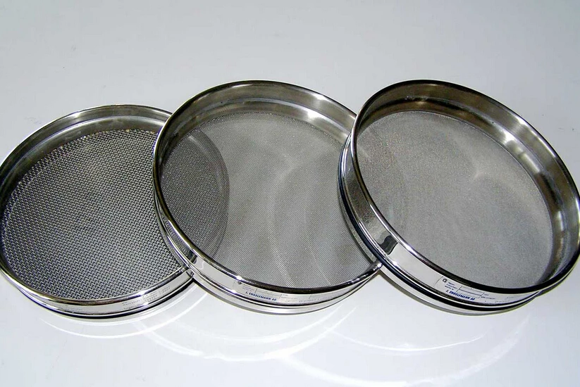 Setaccio Da 20 Cm - Acciaio Inox - 200 Mesh (0.075mm) - Per Analisi Granulometrica - Foto 3