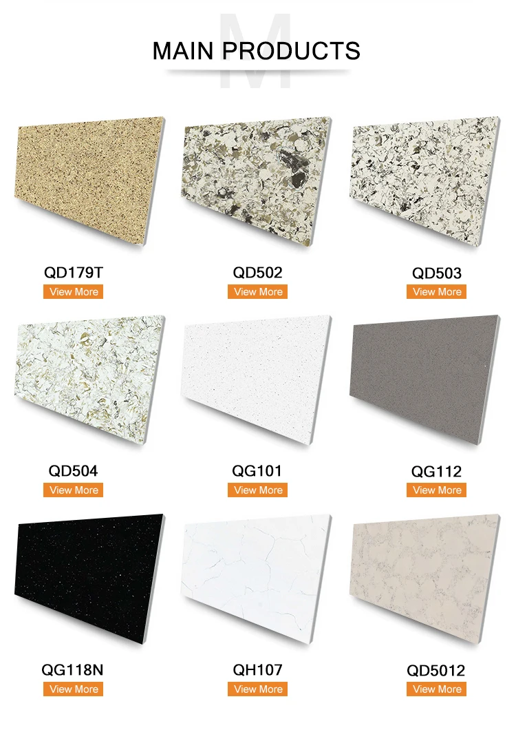 30mm thick hot sale copy granite quartz solid surfaces