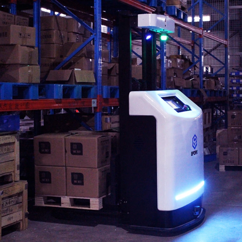 
Customized Electric Stacker Forklift AGV with High Performance 