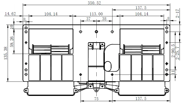 Blower, 12v, 24v, 36v, 48v - detail 8