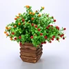 Factory price high simulation funny short artificial orange tree