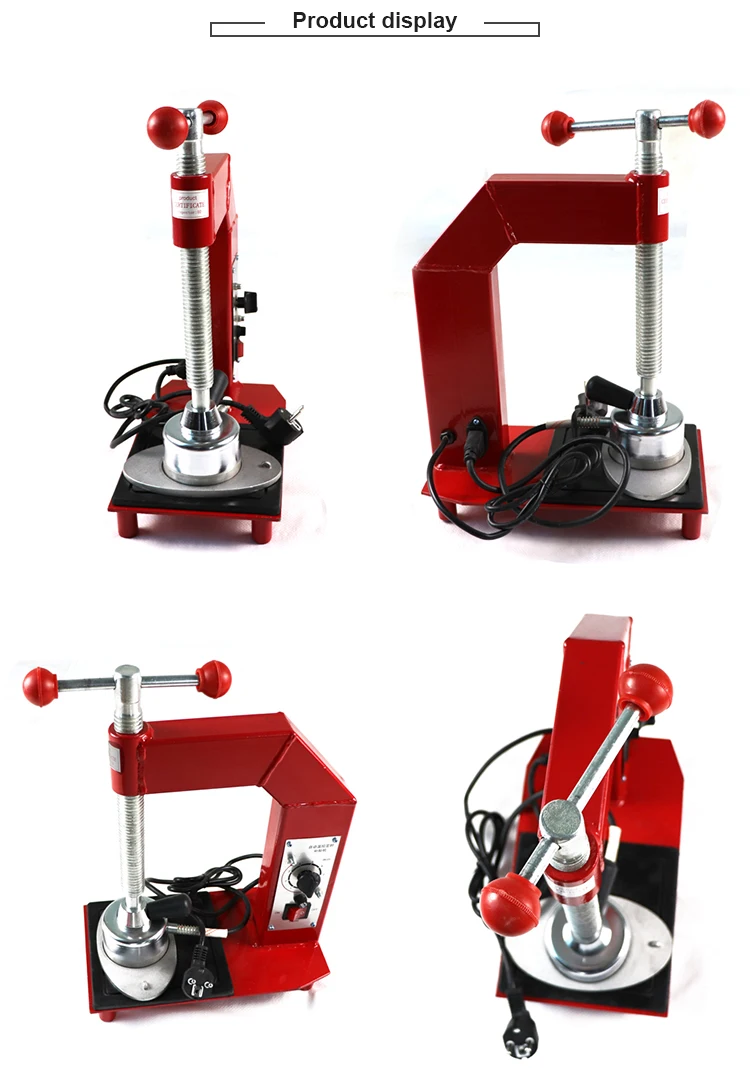 Lever punch tyre vulcanizing machine
