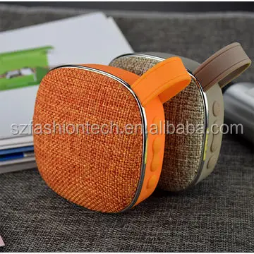 OEM Portable wireless subwoofer fabric bluetooth Speaker