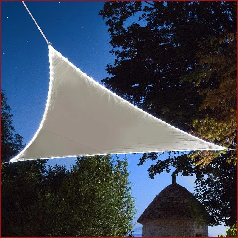 Patented Solar Light System Starry Sky Sail Led Shade Waterproof Wind