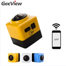 Cube360 camera WiFi 720P 360 Degree Panoramic VR action Camera 360 video sport action camcorder