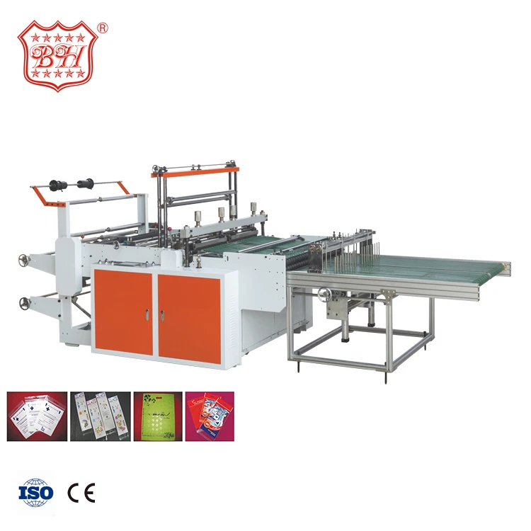 
Baihao China Manufacture Full Automatic Small Plastic Bag Making Machine 