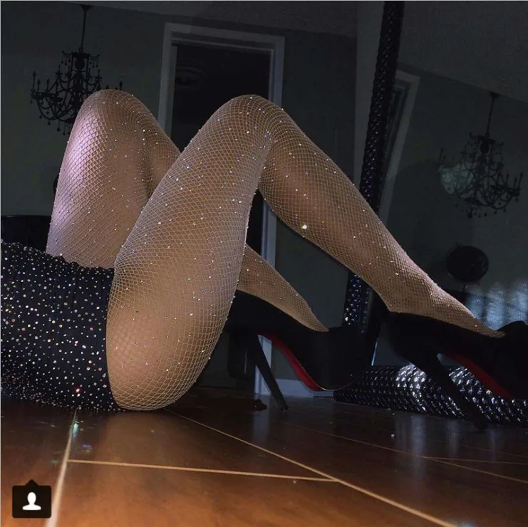 

Explosion models a large number of stock pantyhose hot drilling fishnet socks full of stars diamonds leggings W28, Black;white;brown;caramel;red;rose;color