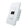 hopewang 2019 new alexa us standard 1gang light electrical 15A 125v google home on/off switch us wifi dimmer wall light switch