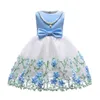 China Wholesale Clothing Kids Frock Designs Pictures Children Clothes Girls Wedding Party Dress