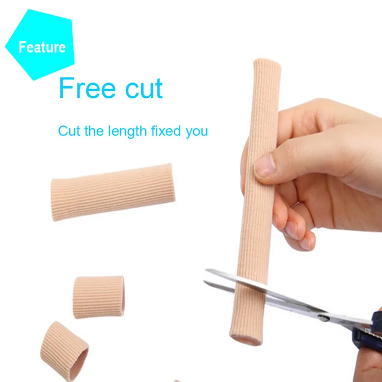 NC0025 Free Cut Gel Separators Toe Protector Toe Tube