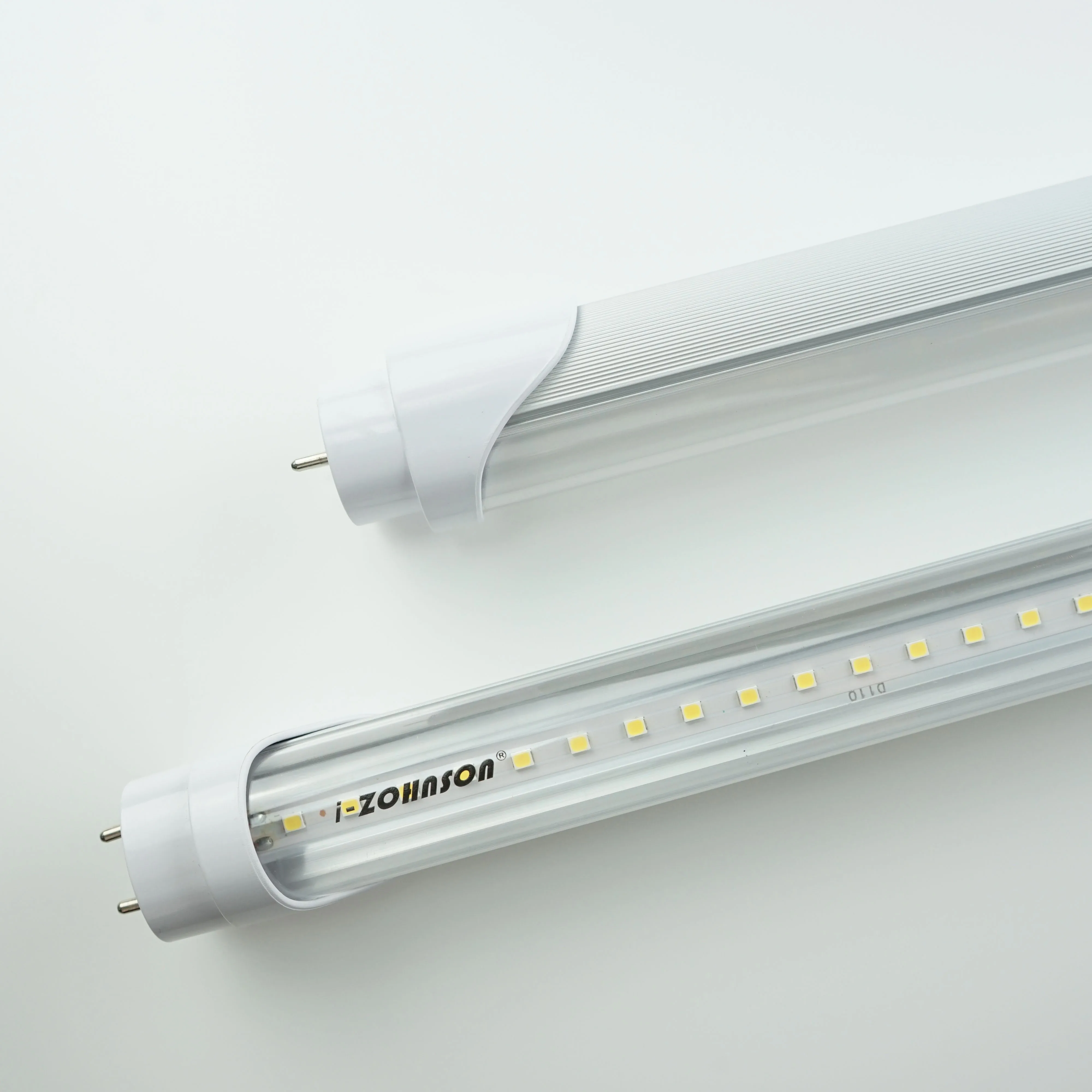 4FT T8 LED Tube Light 18W G13 Pin Aluminum+PC Ballast Bypass Or Direct Wire ETL/DLC listed