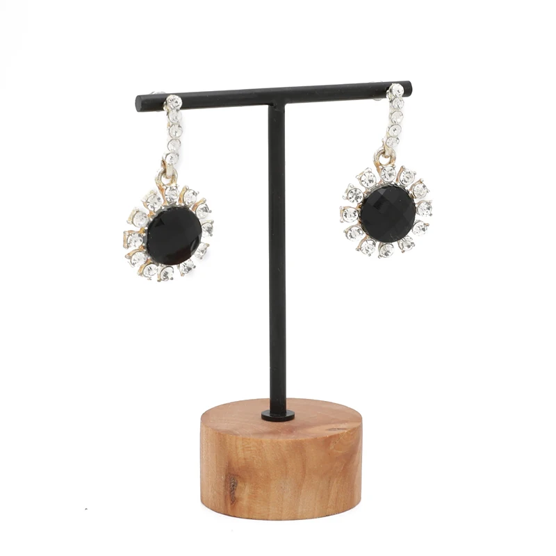 Best Quality Black Metal Earrings Jewelry Stand Display Holder Fashion