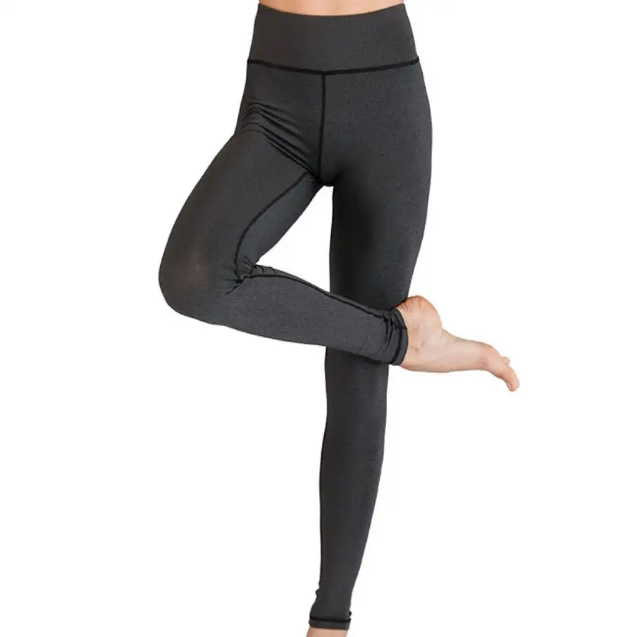 

2019 OEM Custom Yoga Fashion Black Quick Drying Pants High Waist Fitness Leggings