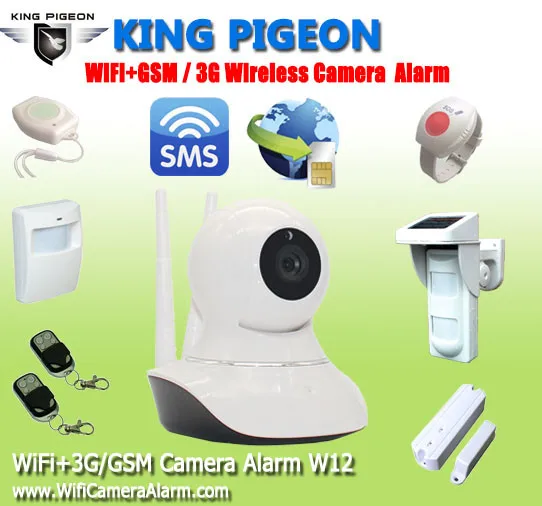 Wifi+GSM Camera Alarm W12-final