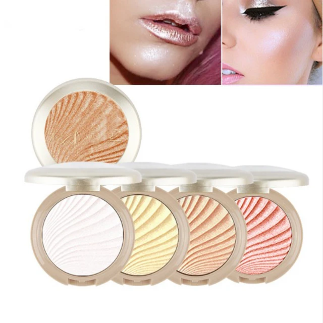 

5 colors private label highlight pressed powder matte shimmer powder