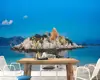 pvc film print light translucent 3d design wall panels