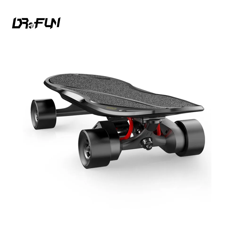 

Mini Carver Water Resist Adult Electric Skateboard Board Dual Motorized Belt Drive Boosted e Skate Board With Carbon Fiber Deck