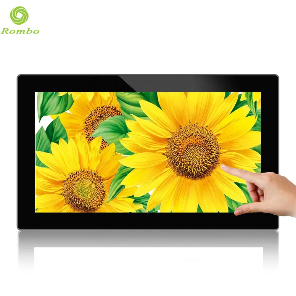 
Super Slim 26 inch FHD LCD display 4G WIFI elevator advertising screen 