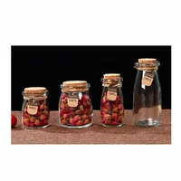 

150ml 200ml 300ml Glass Mason Jar Jam Jar Honey jars for food With Lid