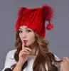Waterproof Ushanka Beaver Rabbit Fur Russian Style Fur Hat For Women