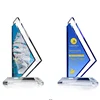 Crystal Sailing Trophy Custom Creative Enterprise Joining Member Medal Making Water Sports Awards Souvenirs