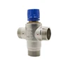 Brass Water Temperature Control Valve Solar Shower Thermostatic Mixing Valve