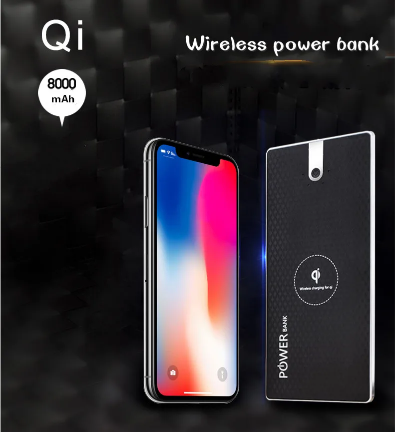 

2019 Qi wireless power bank with slim wireless power bank, N/a
