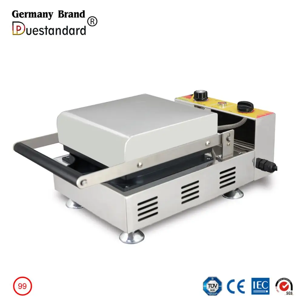 
Commercial Coffee Bean Shaped Waffle Maker Iron Machine 