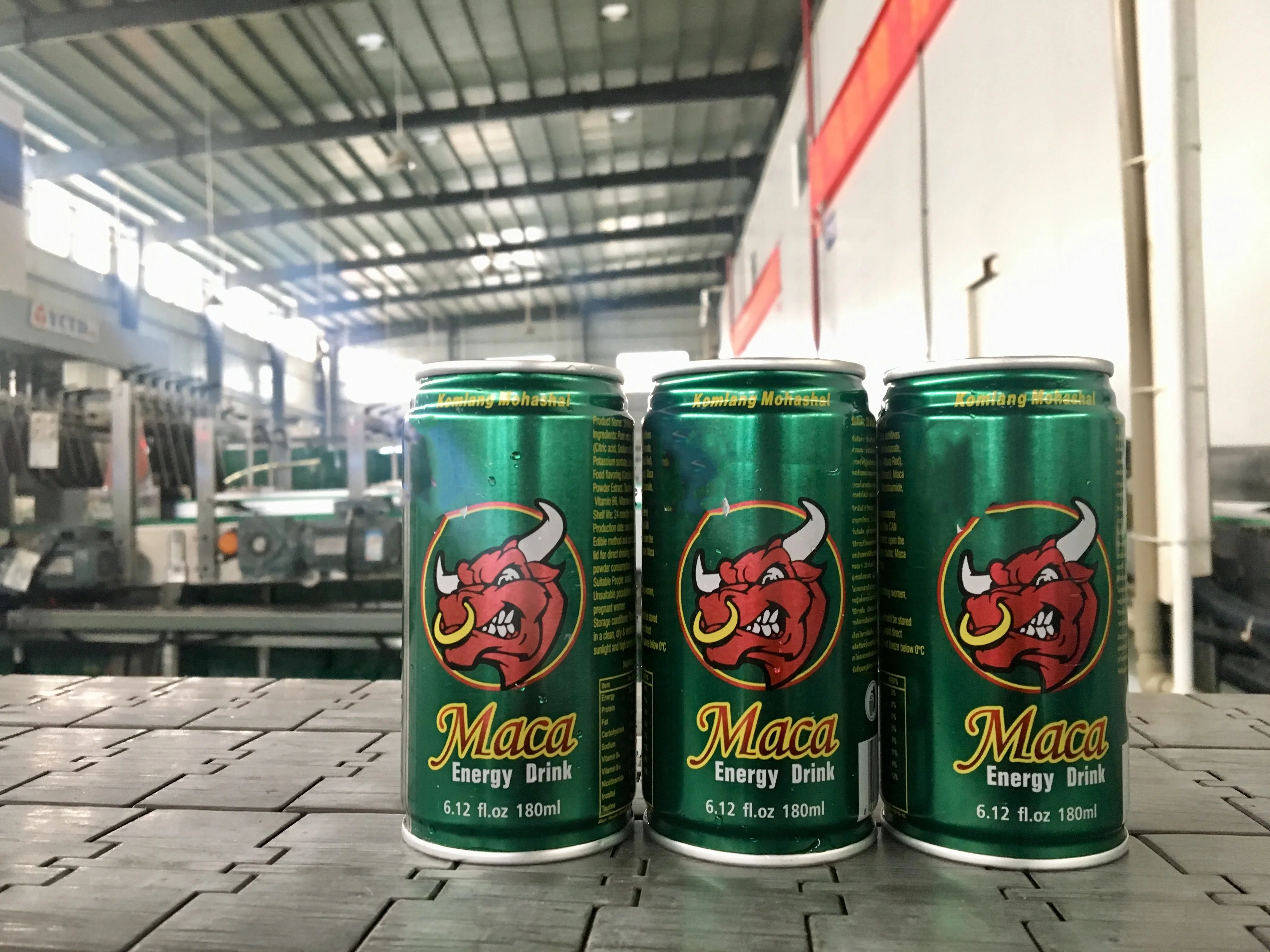 
Bulk OEM tin canned 180ml boost maca energy drink for sale 