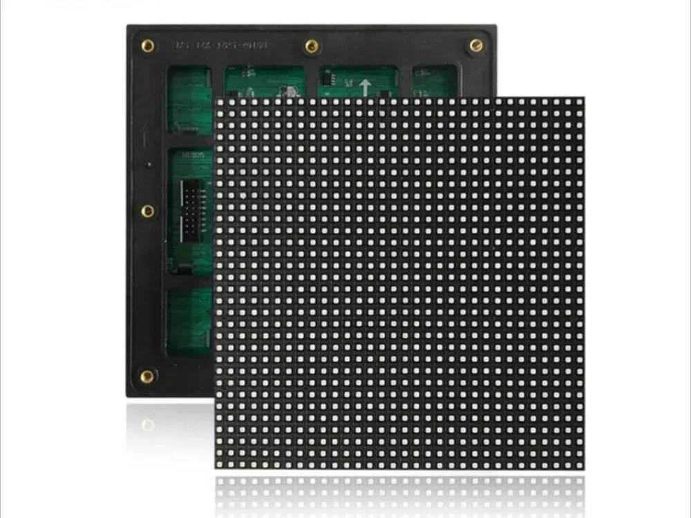 p6 smd3535 户外防水 192 * 192毫米 led 显示屏模块 led 电视广告牌