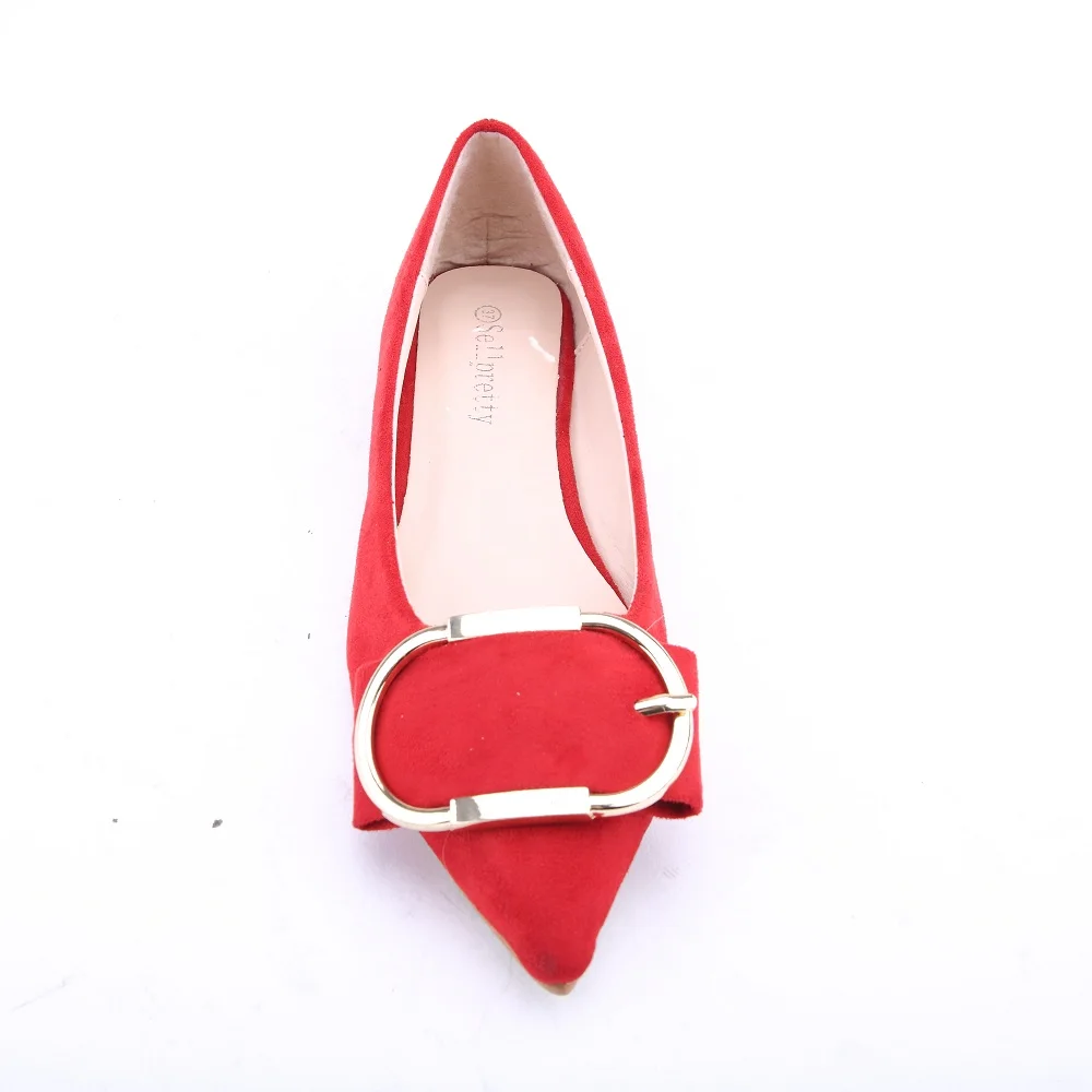 M16-12017 (5)-New Design Winkle Picker Ladies Pump Women Big Buckle Ballet Shoes.JPG